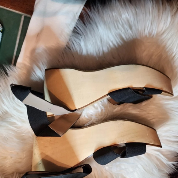 Belle by‎ Sigerson Morrison Crossover Sandals 10 - Picture 4 of 9